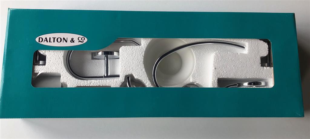 DALTON & CO. 6 PCE CHROME ACCESSORY SET