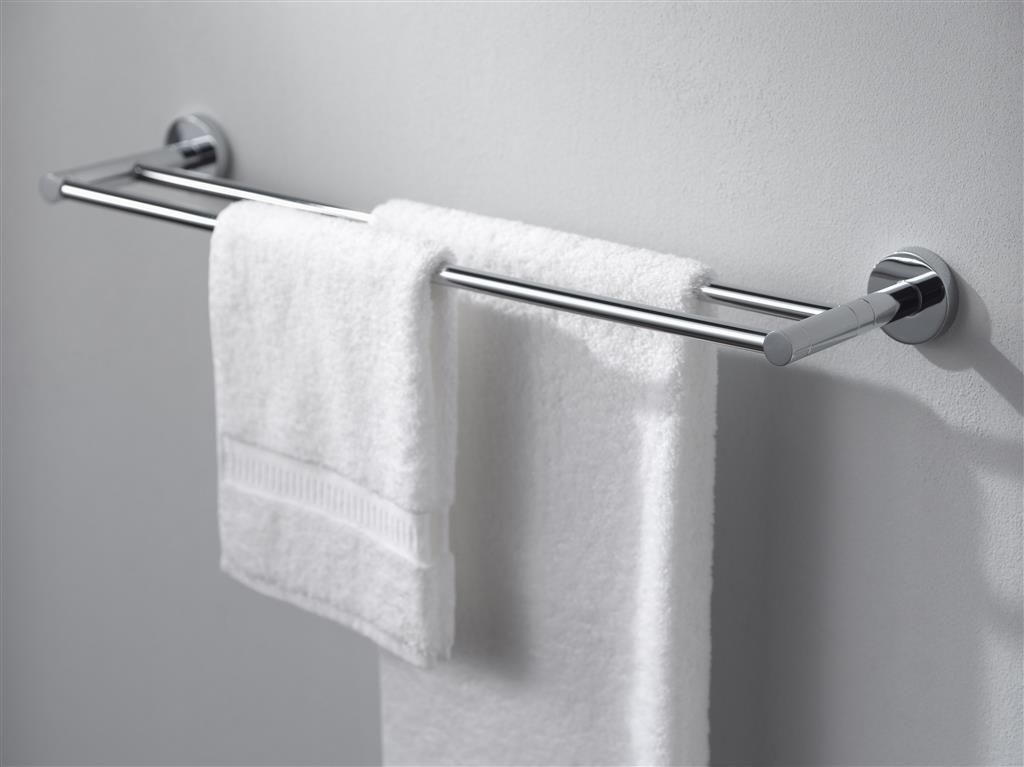 N252901 KOSMOS DOUBLE TOWEL RAIL 60CMS