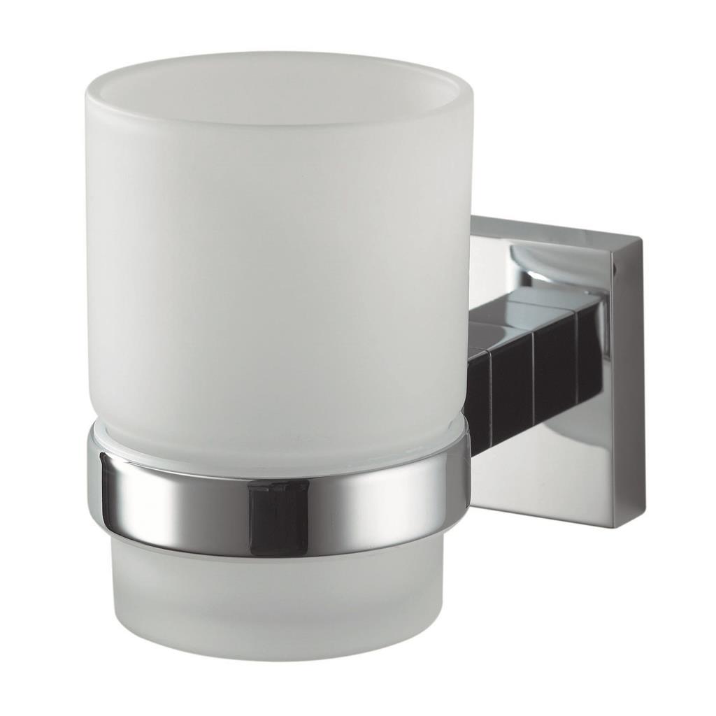N280201 MEZZO TUMBLER & HOLDER CHROME