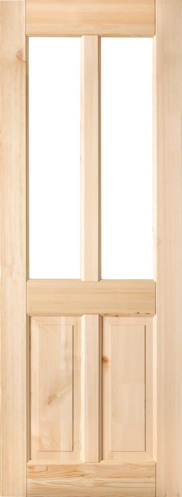 SHELTON UNGLAZED PRE-FIN RED DEAL 4P DOOR 80X32