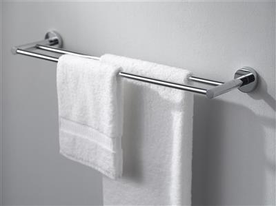 N252901 KOSMOS DOUBLE TOWEL RAIL 60CMS