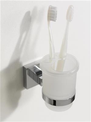 N280201 MEZZO TUMBLER & HOLDER CHROME